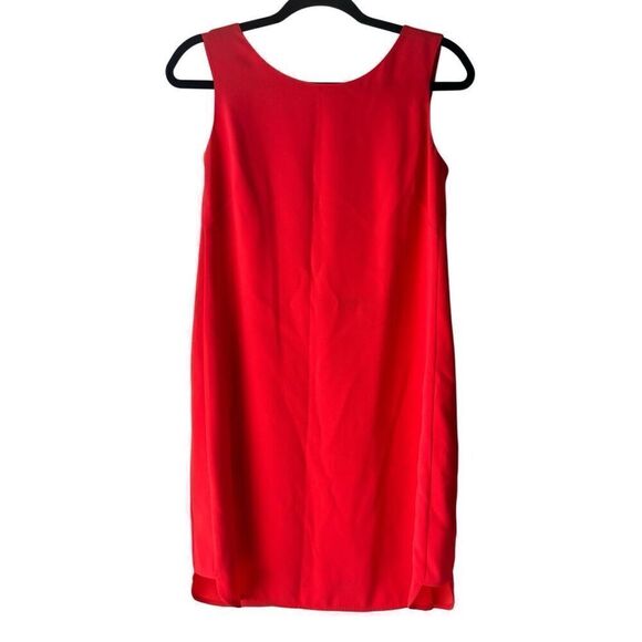BCBGMaxazria Plunge back Ellie dress size 2 Poppy color, flattering, date - Picture 4 of 12